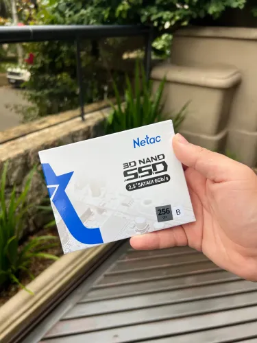 SSD 256 NETAC SATA III LACRADO PRONTA ENTREGA 