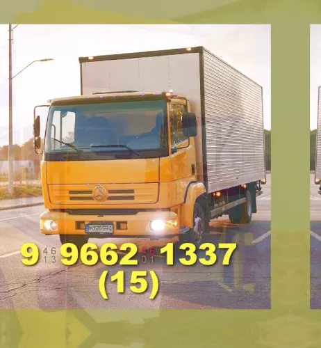 Mudança! Transporte rápido e seguro para sua nova casa. Solicite já!