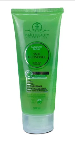 Sabonete Facial Anti Oleosidade Phállebeauty | Controle da Oleosidade e Acne | 180ml
