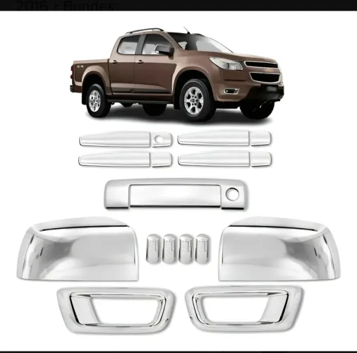KIT CROMADO PARA S10 