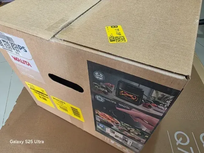 Fritadeira Air Fryer Philips Walita Série 1000 6,2L, Nova, Nota Fiscal e Garantia 2 anos