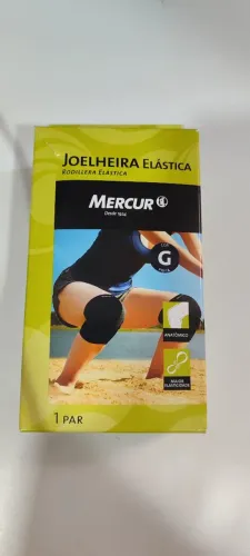 Vendo Par de Joelheira Elástica MERCUR. NOVO!
