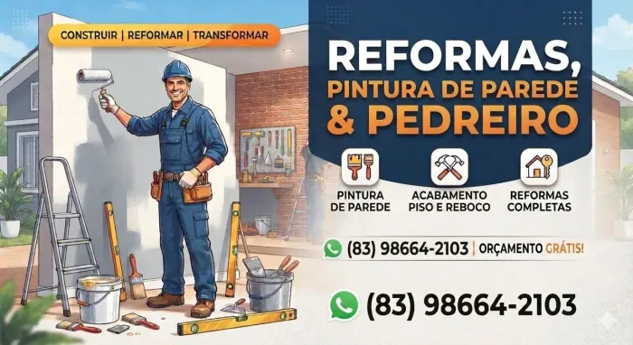 Serviços de Reforma pintura e pedreiro