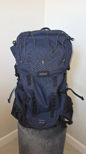 Mochila De Trekking Mt900 Symbium 50+10l Cor Azul
