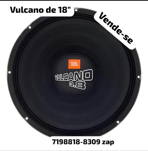 Autofalante de 18 jbl vulcano 3.8