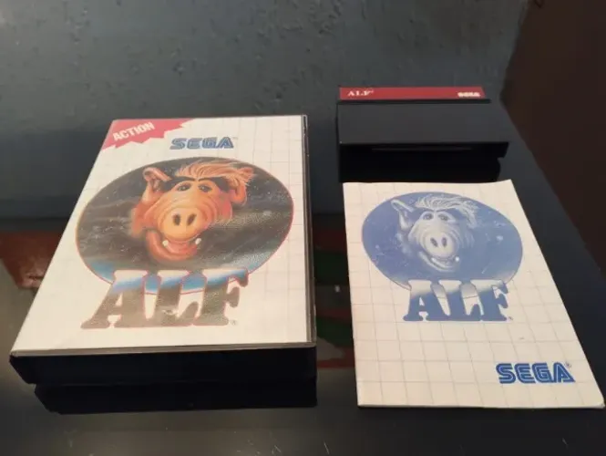 Jogo Alf para SEGA Master System (Raríssimo)