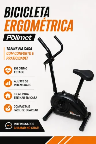 Bicicleta Ergométrica Polimet 