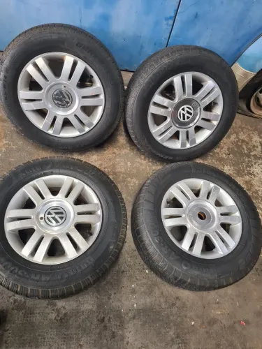 Roda aro 14 Volkswagen furação 4x100