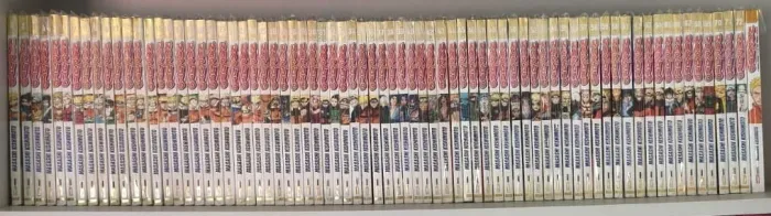 Coleção mangás Naruto Gold 72 volumes mais o Gaiden (coleção completa)