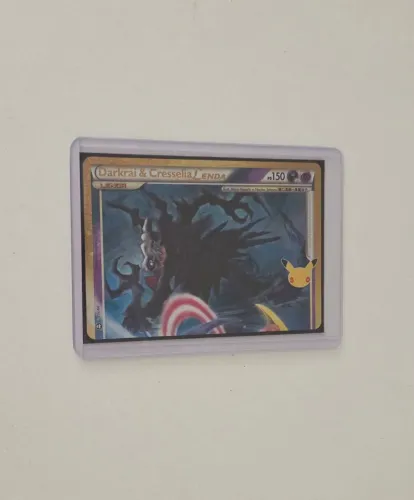 Carta Pokemon Darkrai & Cresselia Lenda - Coleção Comemorativa 30 Anos NM