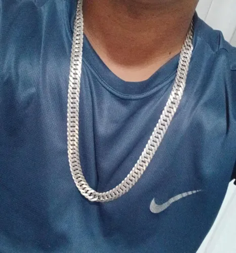 Vendo corrente de Prata 12mm