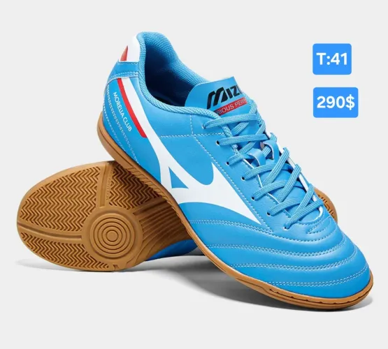 Tênis de Futsal da Mizuno Morelia Club tamanho 41 original