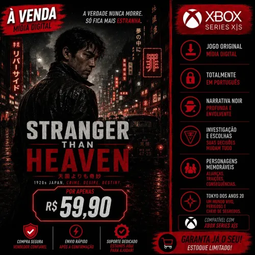 Stranger Than Heaven (PRÉ VENDA) PARA XBOX SERIES S/X