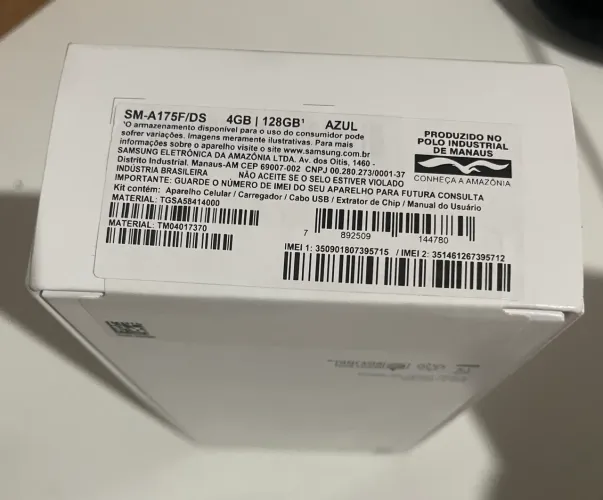 GALAXY A17 ZERO CAIXA LACRADA