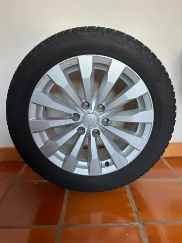 Jogo de rodas e pneus pajero full