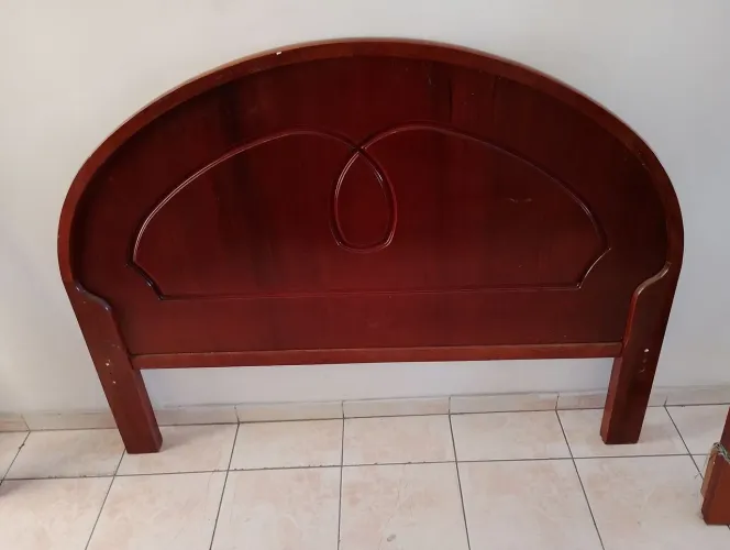 Cama de casal madeira