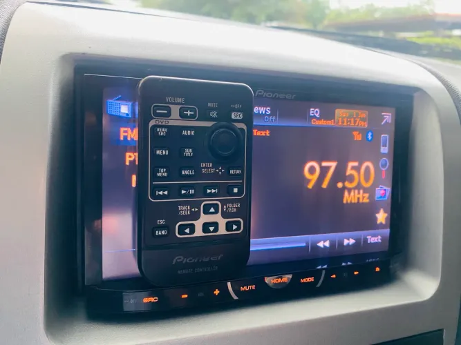 DVD multimídia Pioneer AVH-P4450bt 2din 7 polegadas 