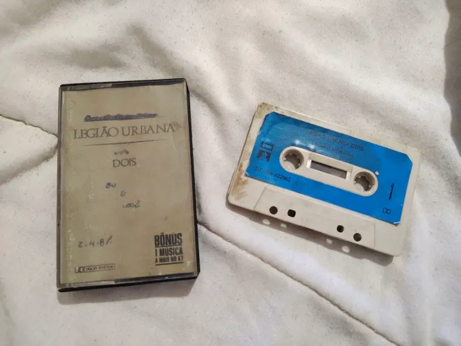 Fita Cassete K7 Legião Urbana Dois 1986