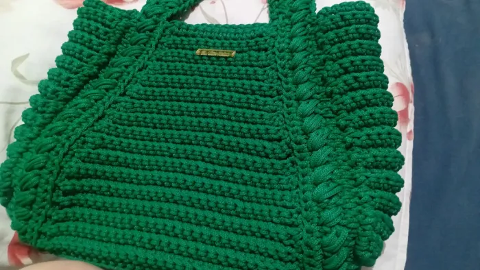 Bolsa crochê