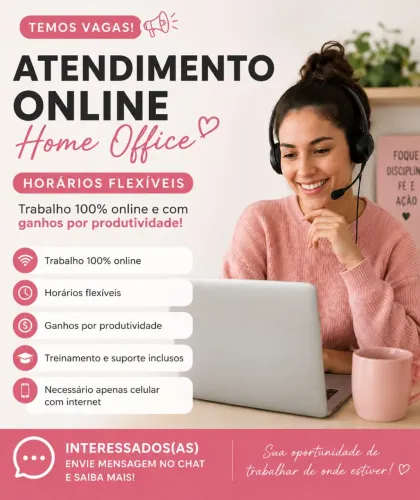 Vagas - Atendimento Home Office