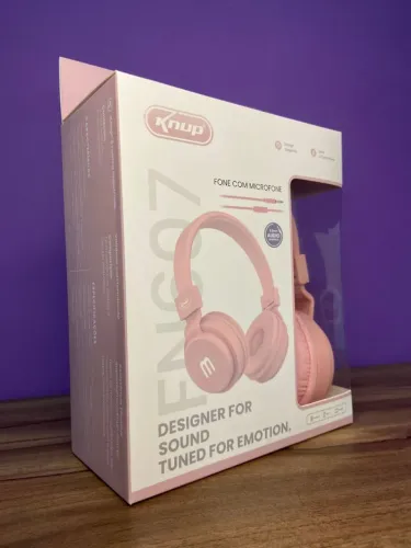 Headphone Bluetooth rosa - esse é o melhor fone para uso do dia a dia