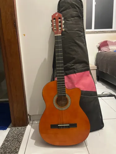 violão Giannini NF-14 com capa e 1 kit de corda