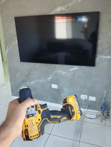 Suporte para tv já instalado na sua casa 