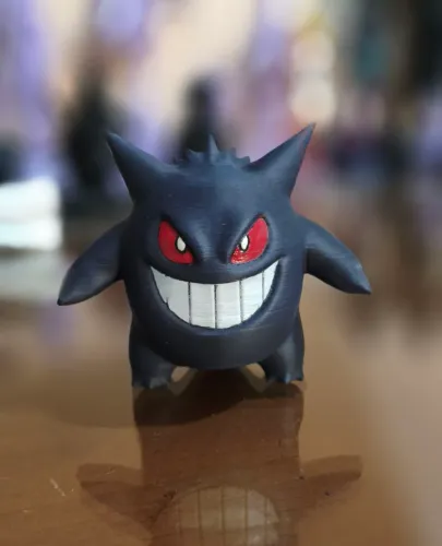 Action figure Pokémon - Gengar - Impressão 3D