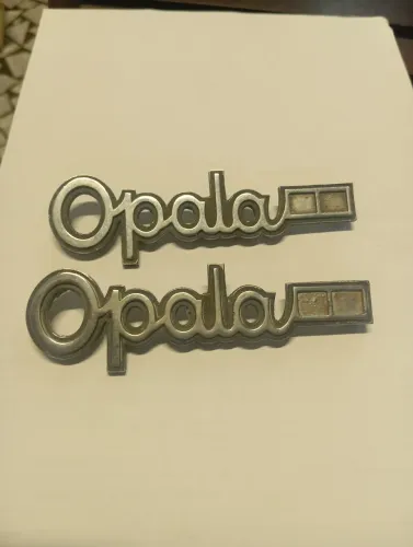 Emblemas originais para opala