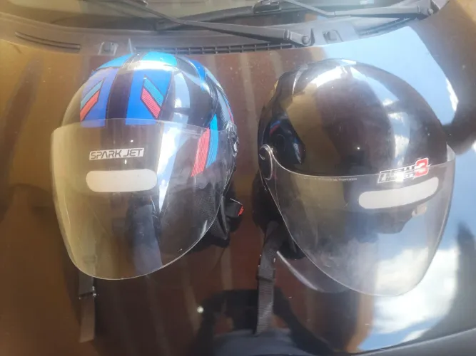 2 capacete tamanho 60