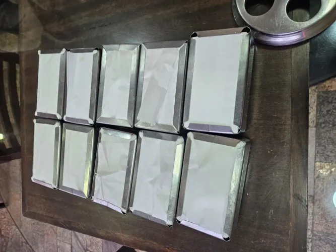 Guardanapeiro de Inox