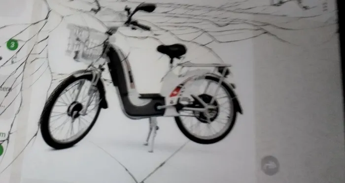  Bicicleta elétrica nova 