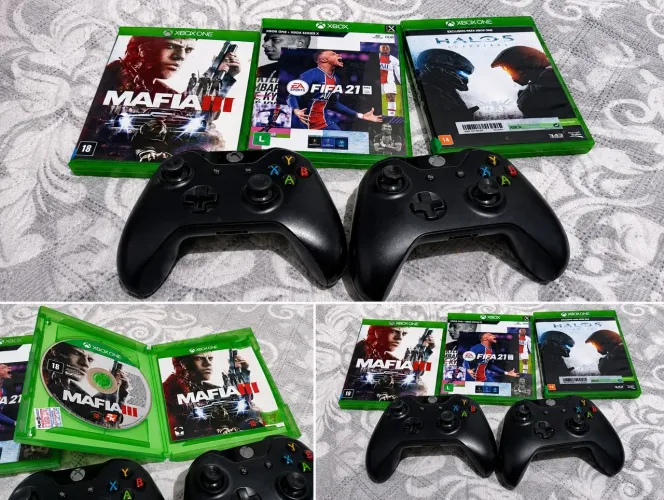 2 Controles com drift e 3 Jogos