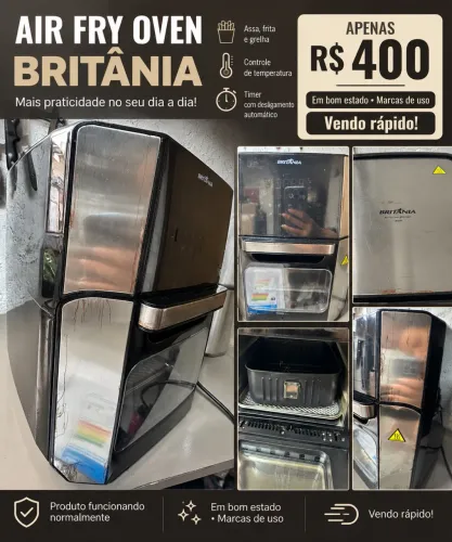Air fry oven Britânia