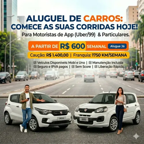 Aluguel de Carro para app