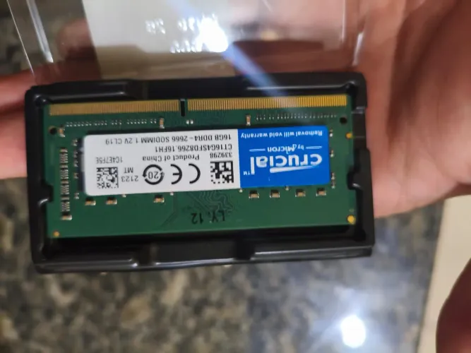 Memoria RAM 16GB DDR4 2666Hz CRUCIAL 