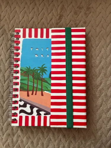 Caderno Papel Craft