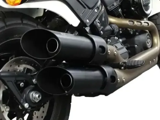 Ponteira Escape Custumer Harley Davidson FatBob Softail M8