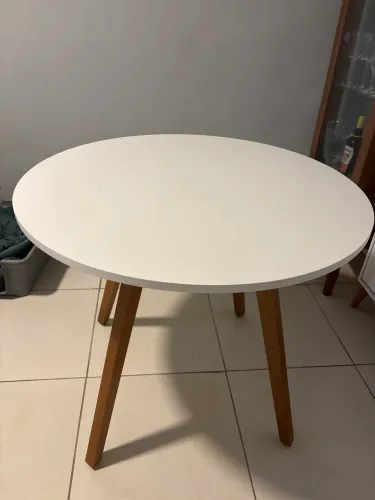 Vendo mesa redonda 90 cm