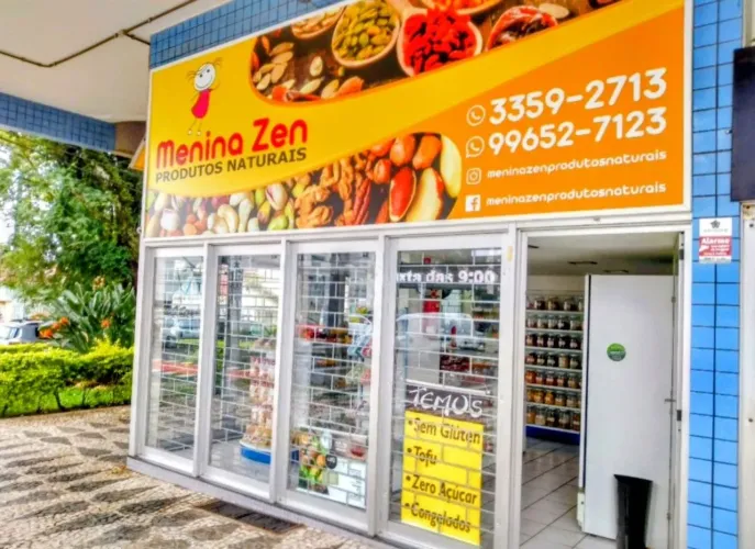 Loja de Produtos Naturais de esquina da Av.Paraná