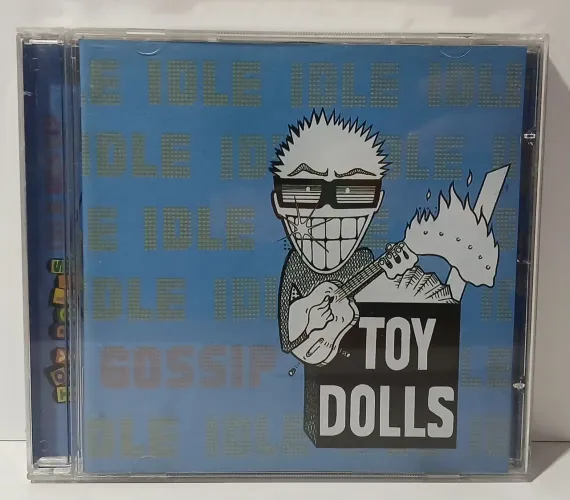 CD do álbum Idle Gossip da banda de punk rock inglesa Toy Dolls