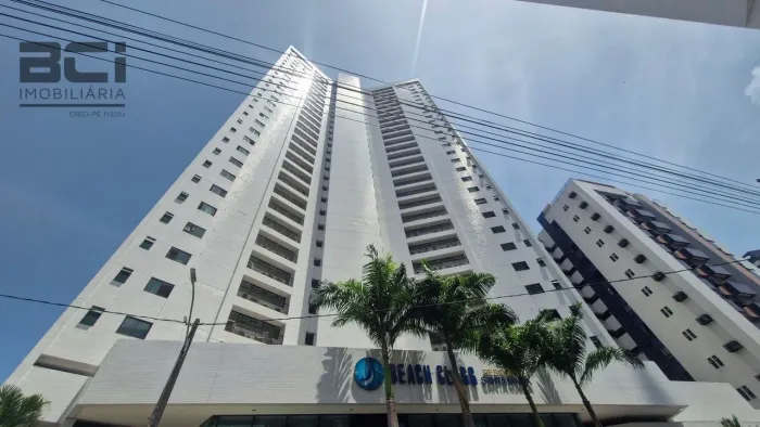 Flat em Boa Viagem com 53m² I 2 quartos, 1 suíte, 2 wc, mobiliado