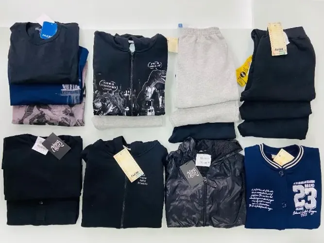 LOTE ROUPA INFANTIL 14 MENINO TAMANHO 14 (COM ETIQUETAS)
