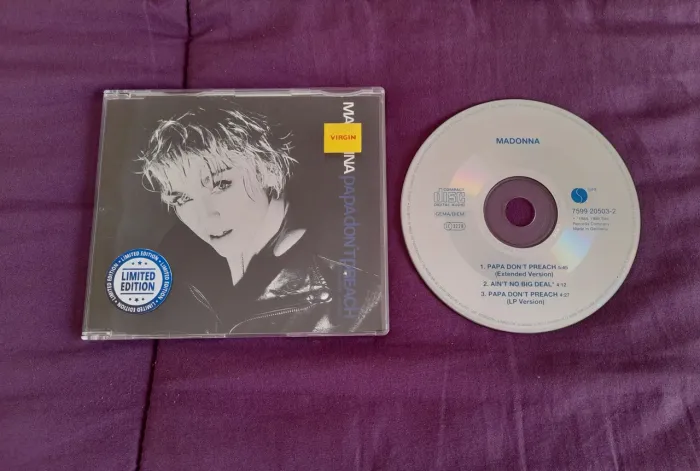 Madonna CD Single Blue Edition MEGA RARO!!