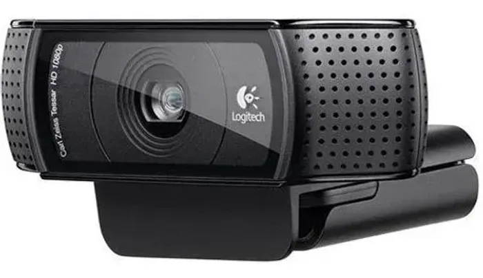 Câmera Webcam Logitech C920e Full Hd 30fps Cor Preto