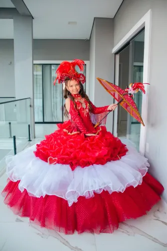Vestido sinhazinha - Aluguel