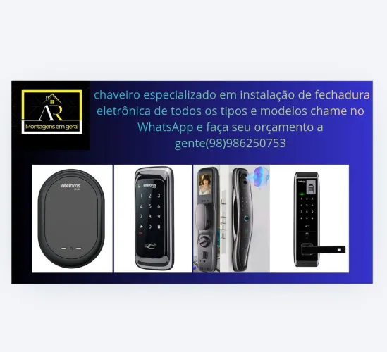 Instalação de fechadura eletrônica