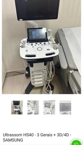 Sistema de Ultrassom HS40 Geral e Cardio