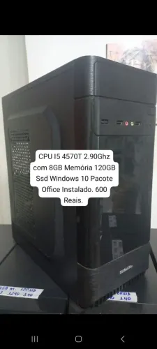 CPU I5 4570T com 8GB Memória 120GB Ssd