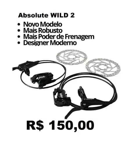 Freio Hidraulico Absolute Bicicleta aro 29 Novo Promoção
